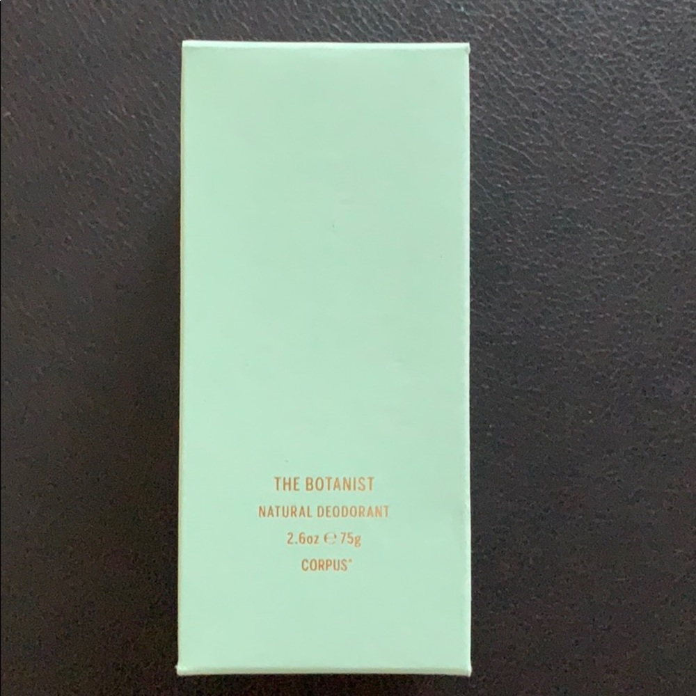 Corpus The Botanist Natural Deodorant Clean Beauty